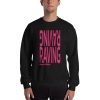 Raving Since 2000s UNISEX Sweatshirt (PINK PRINT) - Image 4