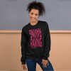 Raving Since 2000s UNISEX Sweatshirt (PINK PRINT) - Image 5
