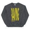 Raving Since 90s UNISEX Sweatshirt (YELLOW PRINT) - Image 3