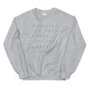 My House Unisex Sweatshirt (BLACK PRINT) - Image 3