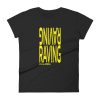 Raving Since 2000s Women's T-Shirt (YELLOW PRINT) - Image 2